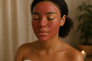 make teh pink clay a bit darker